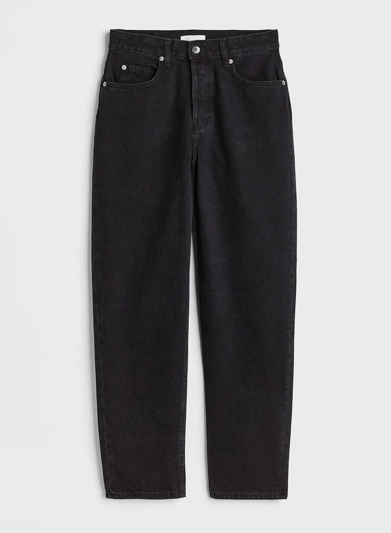 H&M Wide High Waist Jeans