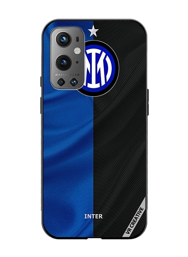 VR CREATIVE Protective Case Cover For OnePlus 9 Pro Inter Milan Logo Design Multicolour - Image 1