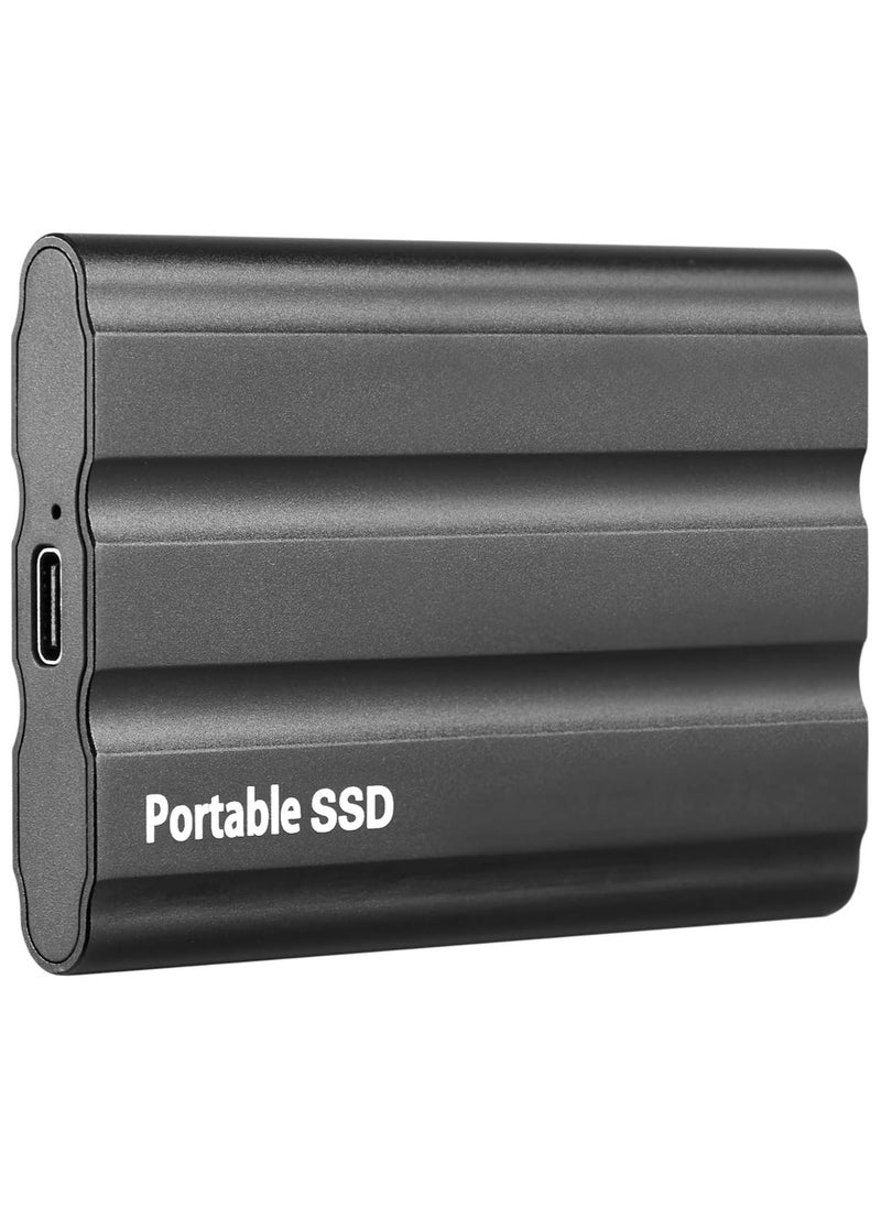 12TB Portabl External Hard Drive Mobile SSD Solid State Drive Portable SSD Hard Drive Slim Storage Drive with USB 3.1 C Port for PC Laptop and Mac
