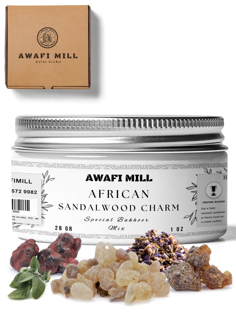 أباميك بخور خشب الصندل الأفريقي الساحر – مزيج ممتاز لمساحتك مع رائحة مهدئة ومريحة - Image 1