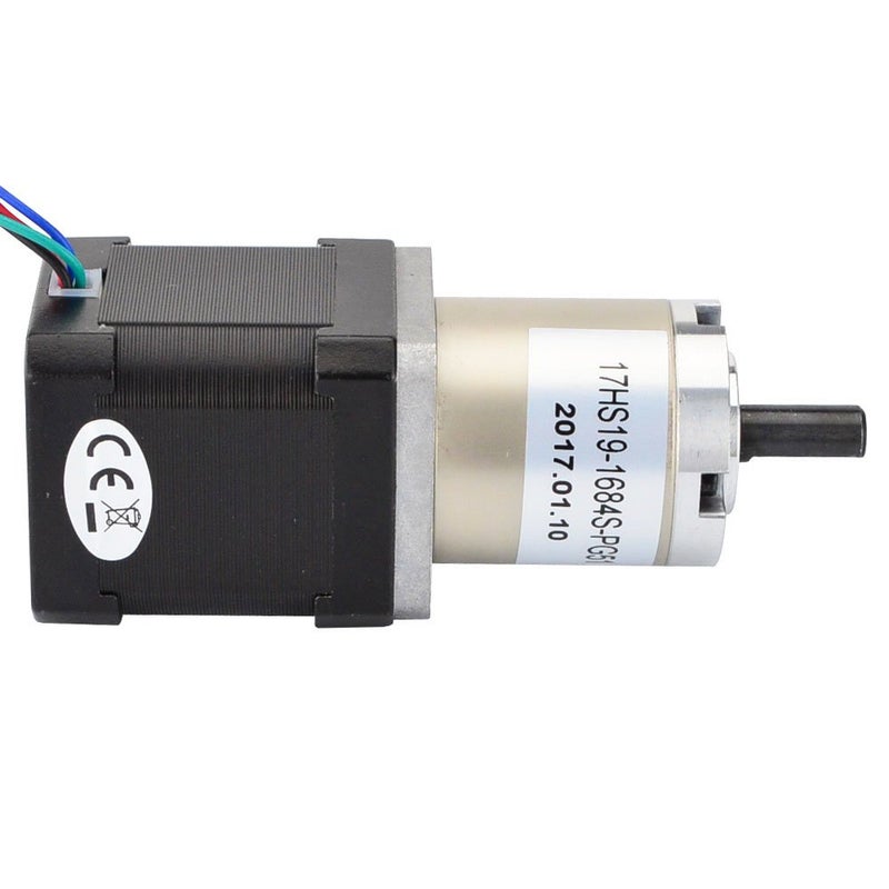 STEPPERONLINE 51:1 Planetary Gearbox High Torque Nema 17 Stepper Motor Precision Camera DIY - Image 5