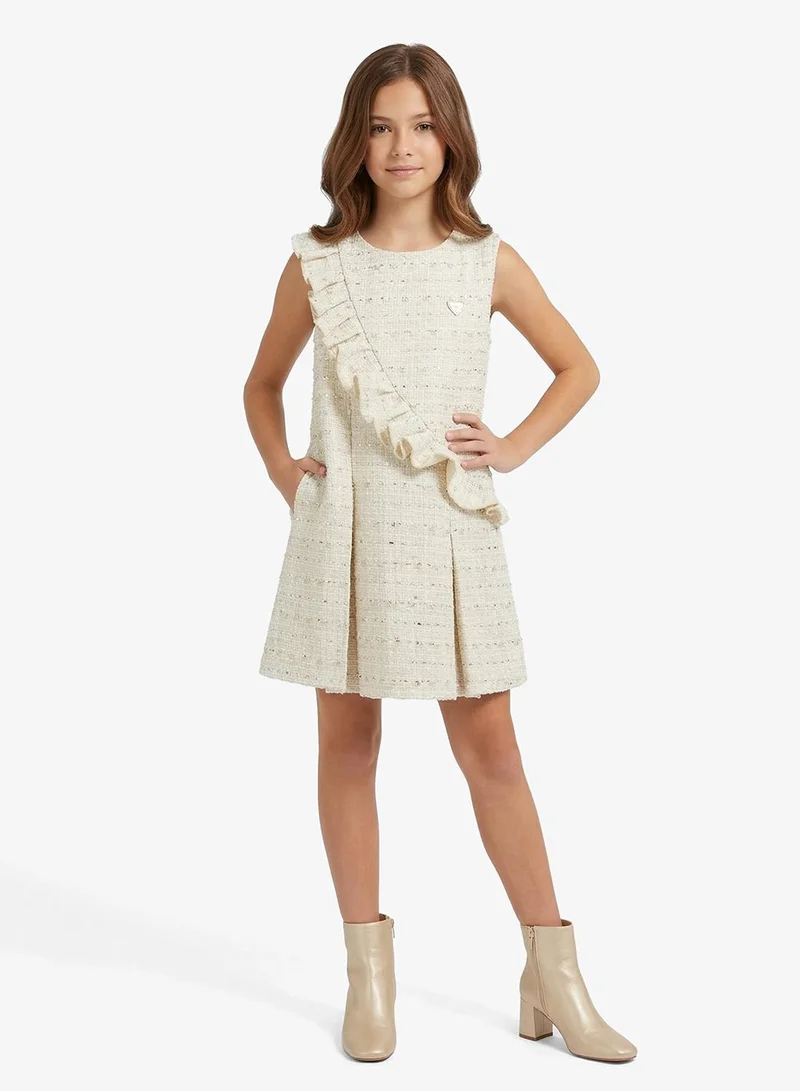 GUESS Kids Girls Tweed Dress