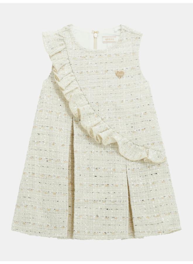 GUESS Kids Girls Tweed Dress - Image 2