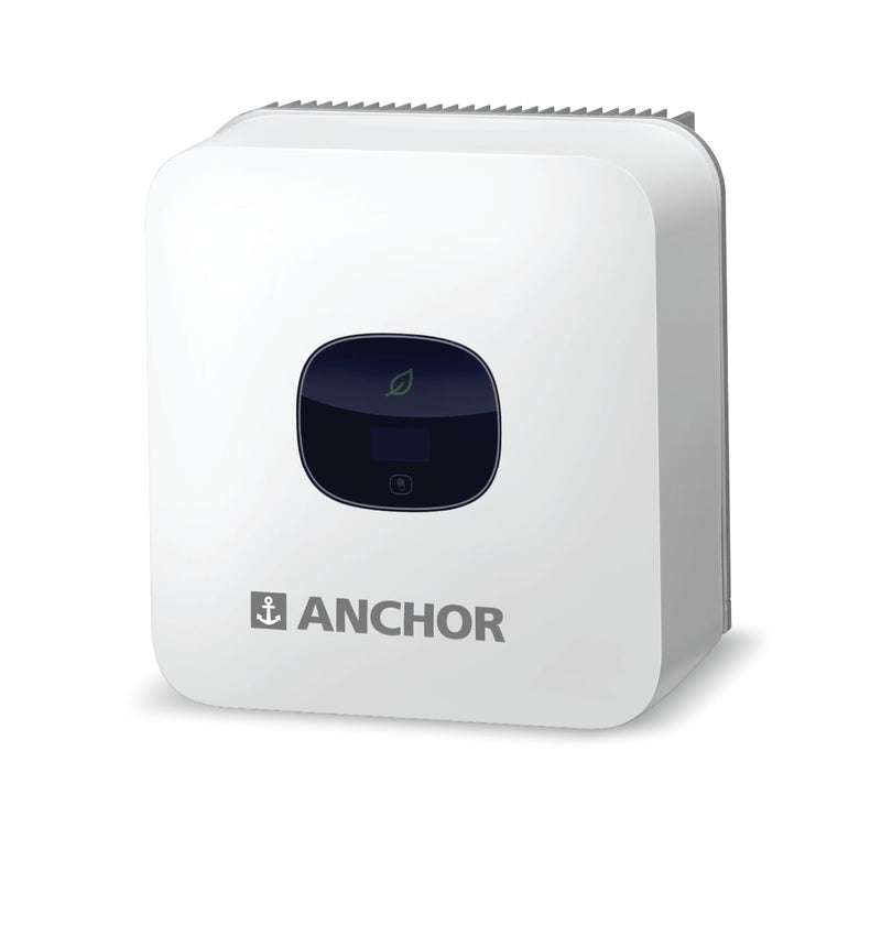 Anchor Anchor by Panasonic RENO 33kw Solar on Grid Inverter for Home 33KW PV Inverter for Home Photovoltaic Inverter 10 Yrs Warranty White RENO 33KTLX  - Image 1