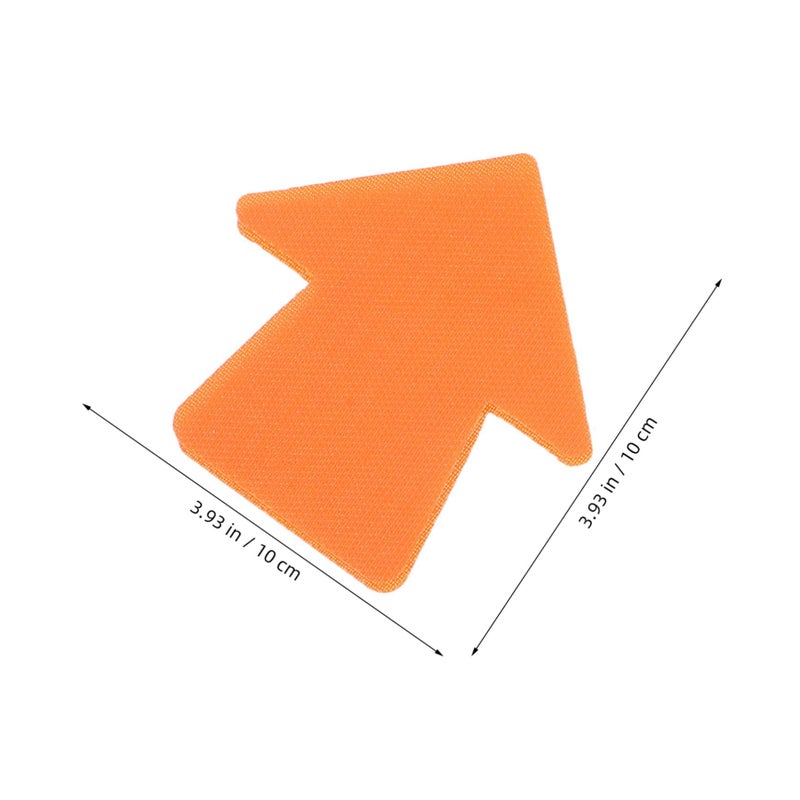 20Pcs Non Arrow Carpet Directional Markers for Agility Football Training Classroom Gym Activities - Image 3