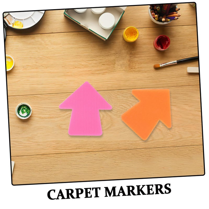 20Pcs Non Arrow Carpet Directional Markers for Agility Football Training Classroom Gym Activities - Image 4