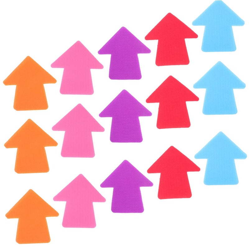 20Pcs Non Arrow Carpet Directional Markers for Agility Football Training Classroom Gym Activities - Image 2