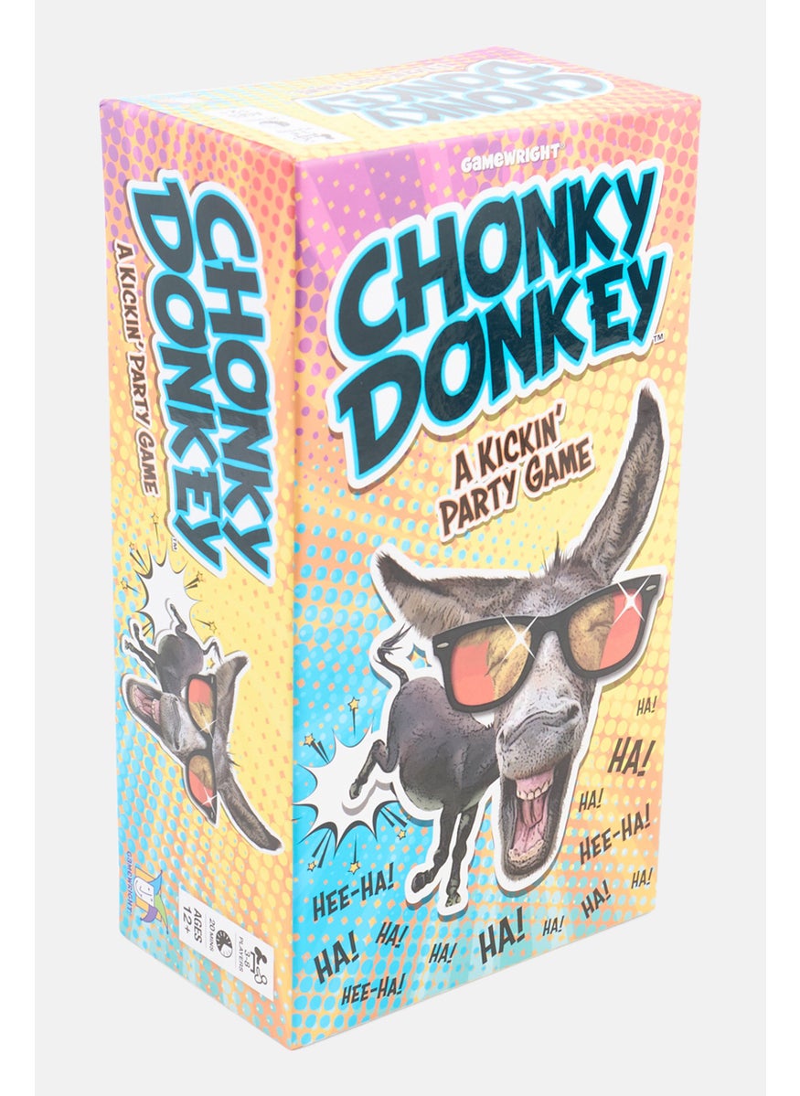 Gamewright Chonkey Donkey A Kickin Party Game, Orange  - Image 3