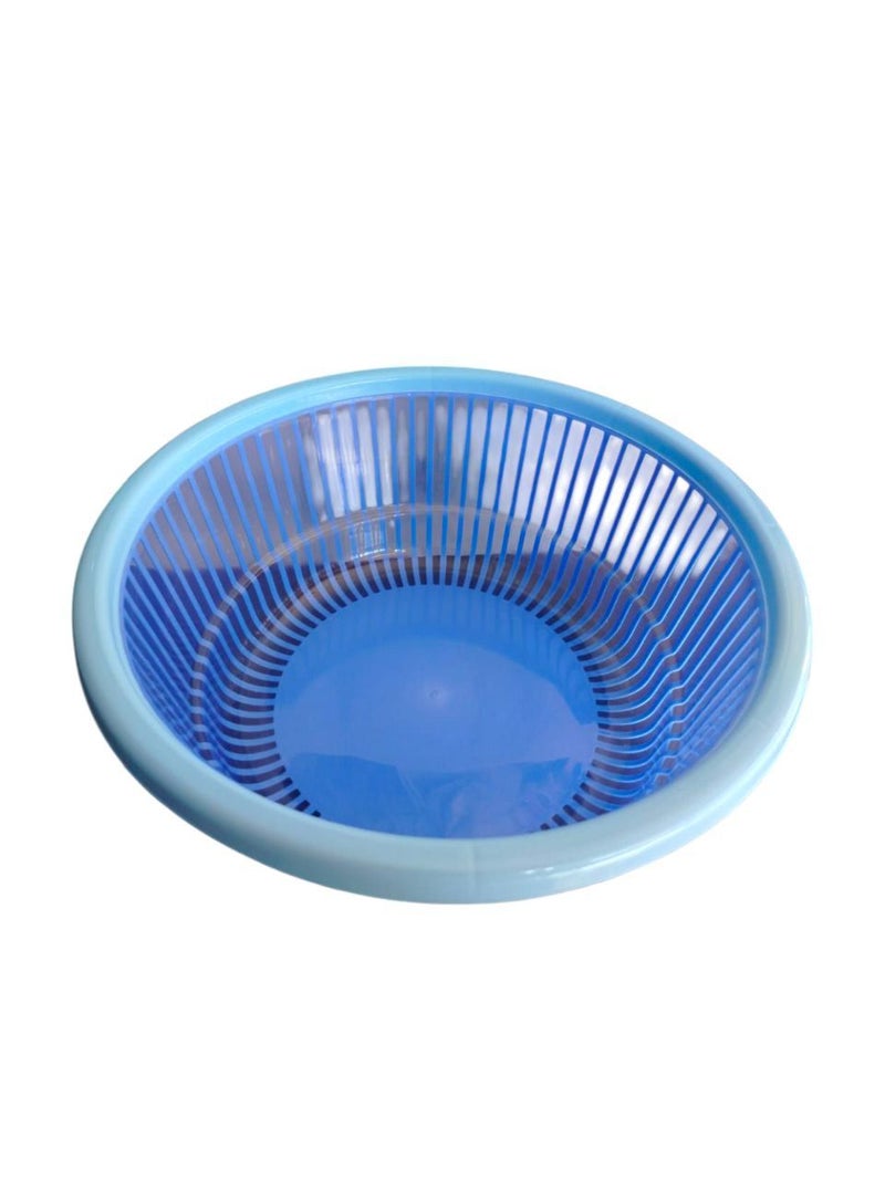 Khurshid Plastics Burak Big Mixing Bowl - From Khorshid Plast for plastic - Blue - Image 2