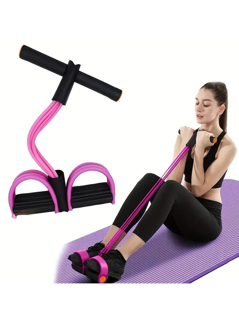 Gonice 6-Tube Elastic Yoga Pedal Pull Rope - Fitness Equipment For Stretching,Slimming & Training Of Belly,Waist, Arm & Leg Muscles - Image 1