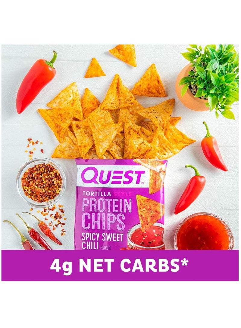 رقائق بروتين تورتيلا ستايل 1.1 اونصة فلفل حلو عبوة من 8 قطع - Image 4