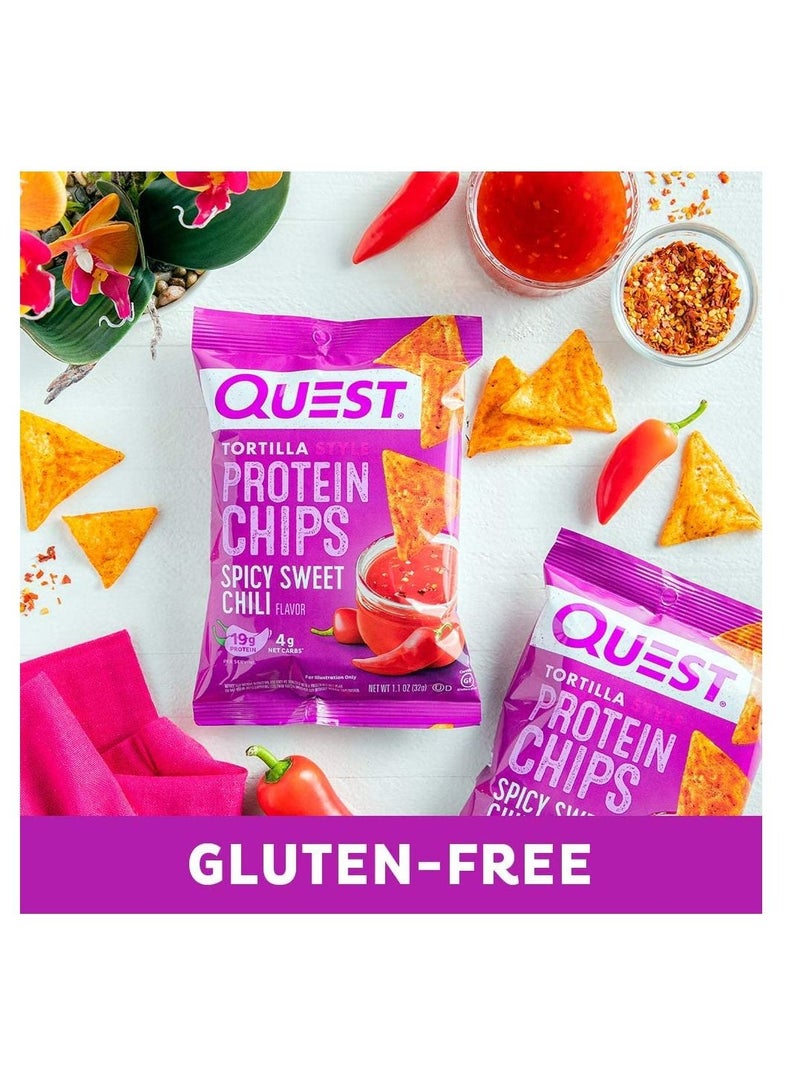 رقائق بروتين تورتيلا ستايل 1.1 اونصة فلفل حلو عبوة من 8 قطع - Image 3