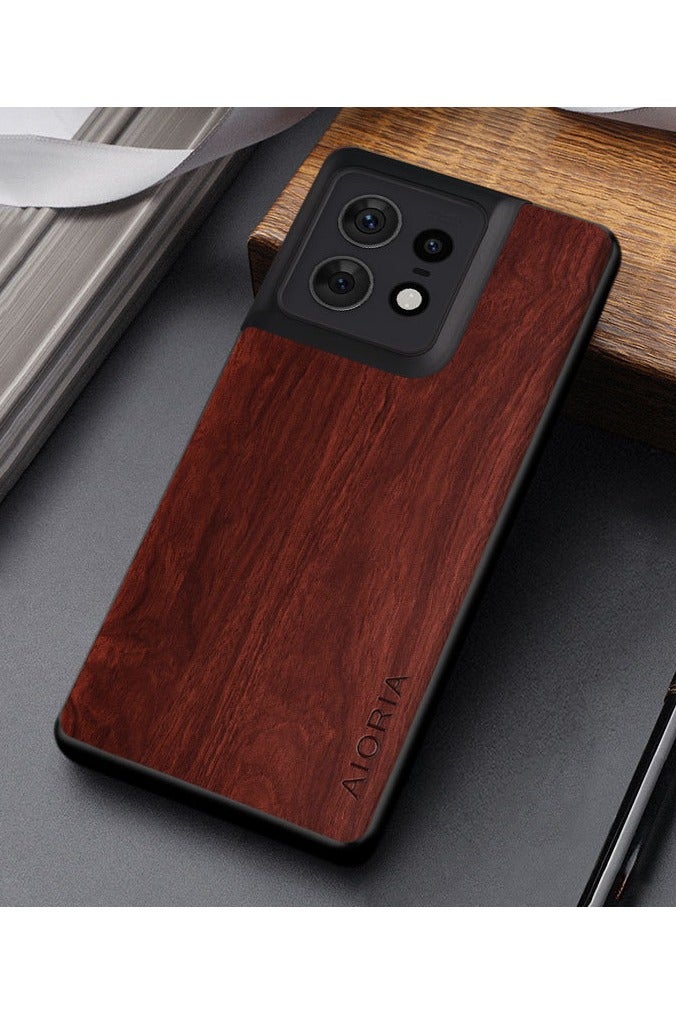 for Moto Edge 60 Stylus/ Edge Stylus 5G Case, 5G 6.2 inch Wood Pattern Premium PU Leather Phone Cover Retro Design Full Protective case for Moto Edge 60 Stylus/ Edge Stylus 5G