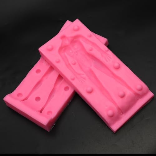 Yedadone Large Human Body Silicone Clay Mold 3D Human Doll Sculpture Polymer Mold Full Body Male Female Mold for Polymer Clay Craft (Large Man) - Image 5