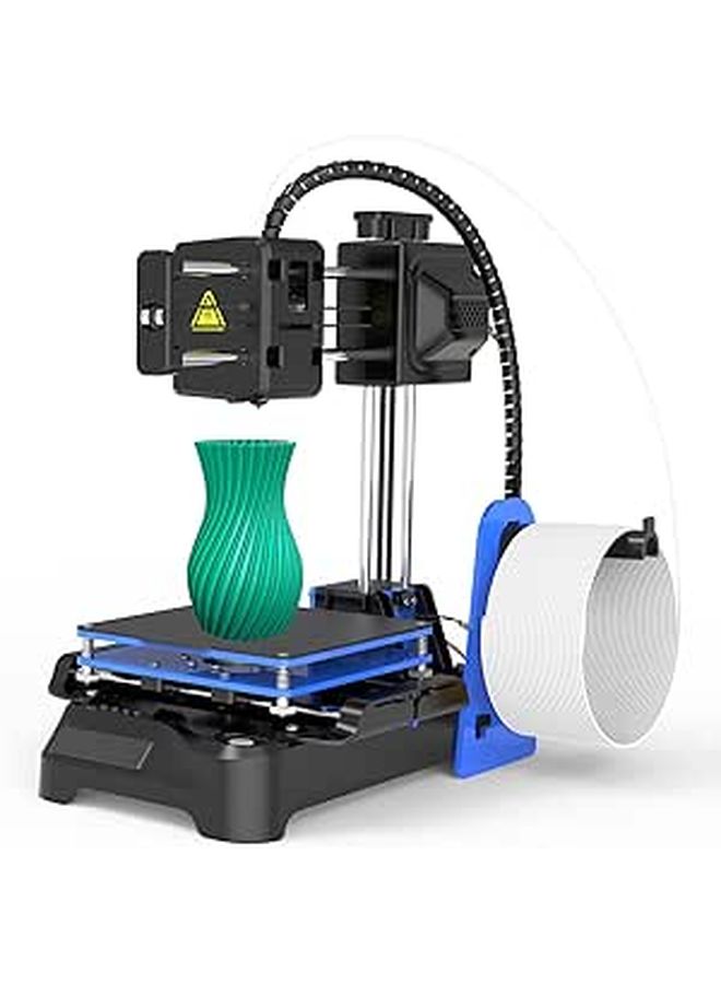 Mini Desktop 3D Printer For Kids 100x100x100mm Print Size One Key Printing With TF Card PLA Sample Filament For Beginners Household Education - Image 1