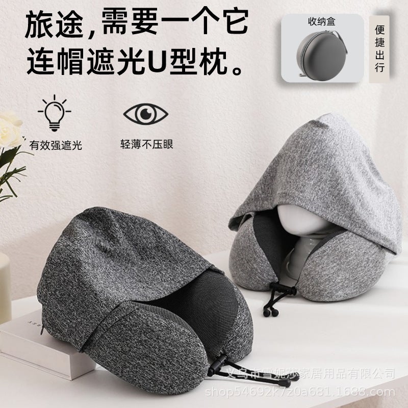 U-Shaped Pillow Neck Pillow Special Neck Pillow Memory Foam Aircraft Neck Pillow Nap Pillow Student Travel Sleeping U-Shaped Pillow - Image 5