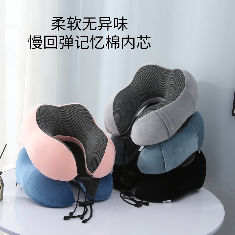 U-Shaped Pillow Neck Pillow Special Neck Pillow Memory Foam Aircraft Neck Pillow Nap Pillow Student Travel Sleeping U-Shaped Pillow - Image 4