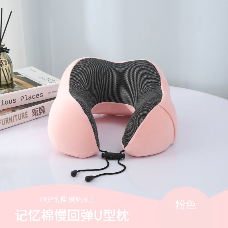 U-Shaped Pillow Neck Pillow Special Neck Pillow Memory Foam Aircraft Neck Pillow Nap Pillow Student Travel Sleeping U-Shaped Pillow - Image 1