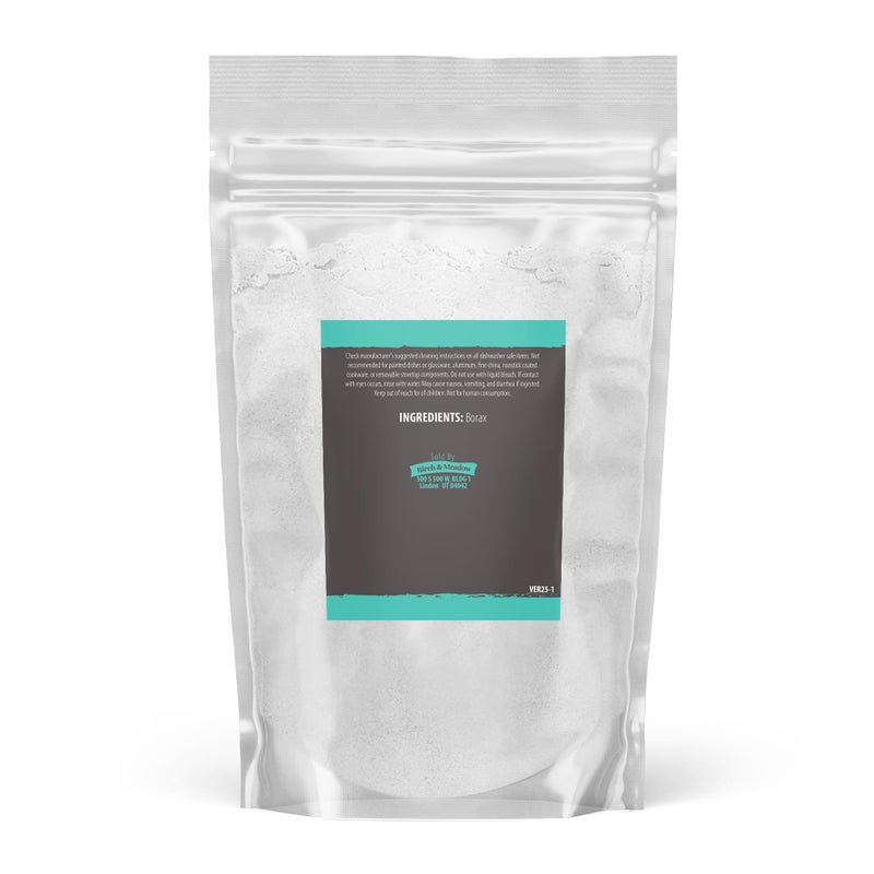 BIRCH & MEADOW مادة بيرش آند ميدو بوراكس غير المعطرة لغسيل الملابس والتنظيف (رطل واحد) - Image 2