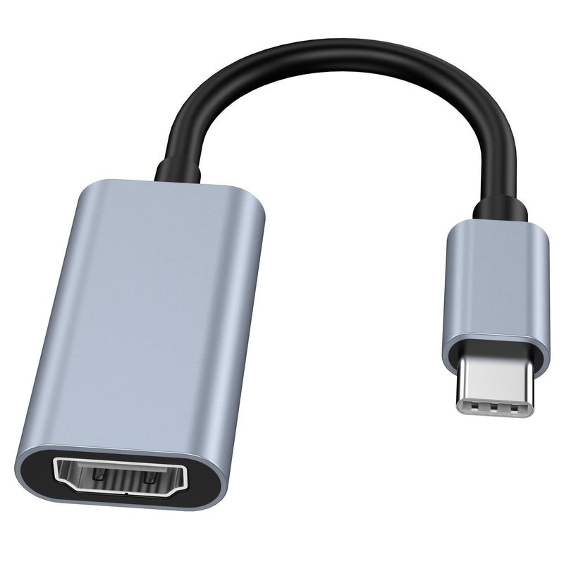 USB C to HDTV Adapter Compatible with Thunderbolt 3 4 Suitable for iPhone 15 Pro Max MacBook Pro Air 2023 iPad Pro iMac S23 XPS 17 Surface Book 3 and More Gray - Image 3
