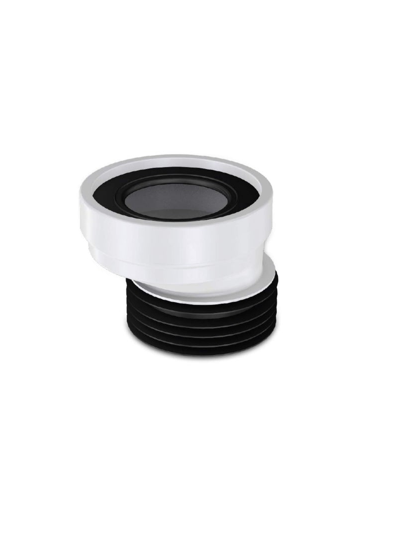 Generic - High Quality PP WC Eccentric Connector Pan Connector for Toilet Offset 20 MM - Image 1