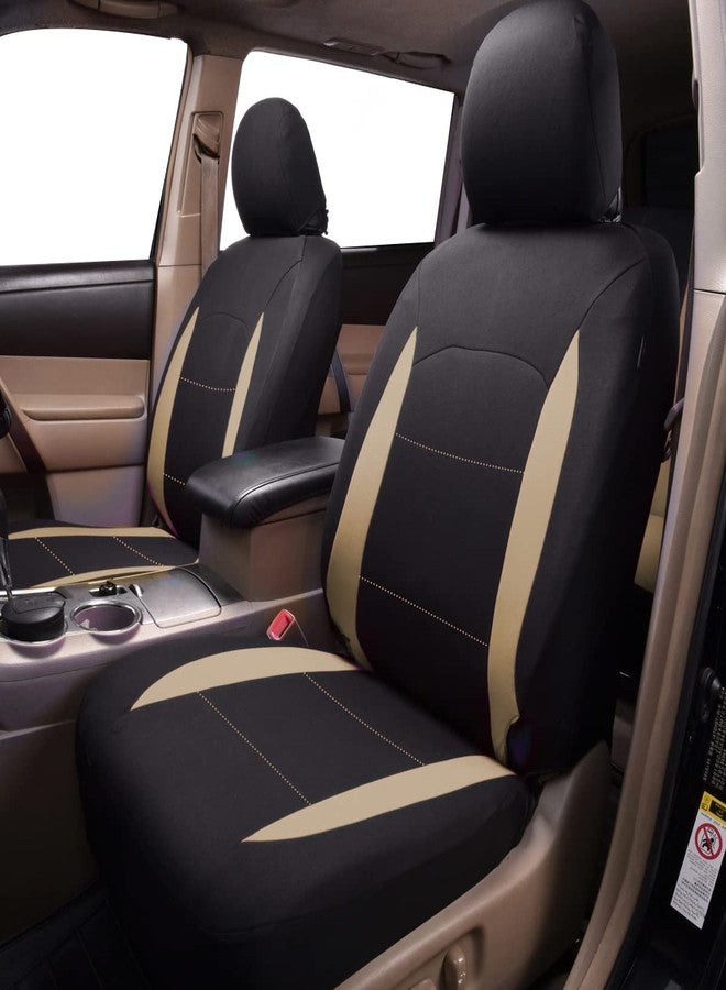 Flying Banner Car Seat Covers Front Seats Rear Bench Polyester car seat Protectors Easy installations Rear Bench Split Classic Man Lady Truck - Image 3