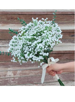 Artificial Flowers Artificial Fall Bouquet For Decoration, Real Touch Silk Flower For Wedding Birthday Party Home Garden Church (White) - pzsku/Z4E9AAC31FEF5BAF5DD8FZ/45/_/1729649813/975c6f1b-aede-4e24-9477-663122cf6996
