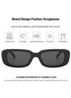 ShebSheb Rectangle Sunglasses for Women  - Image 2