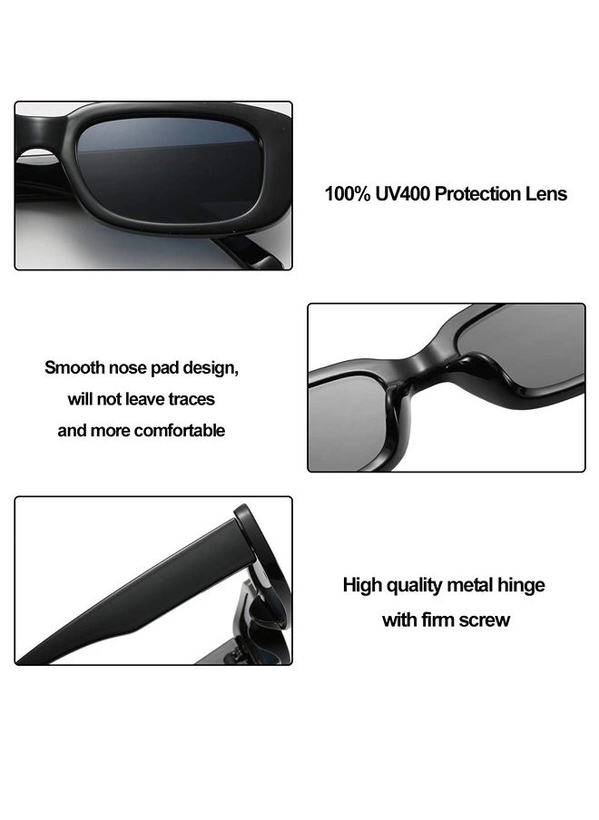 ShebSheb - Rectangle Sunglasses for Women - Image 1