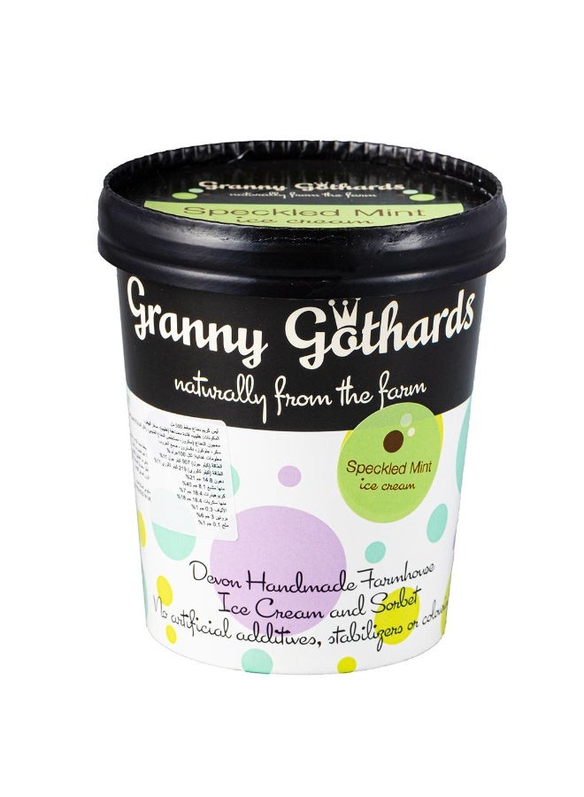 Gourmet Ice Cream, Speckled Mint - 500ml, UK