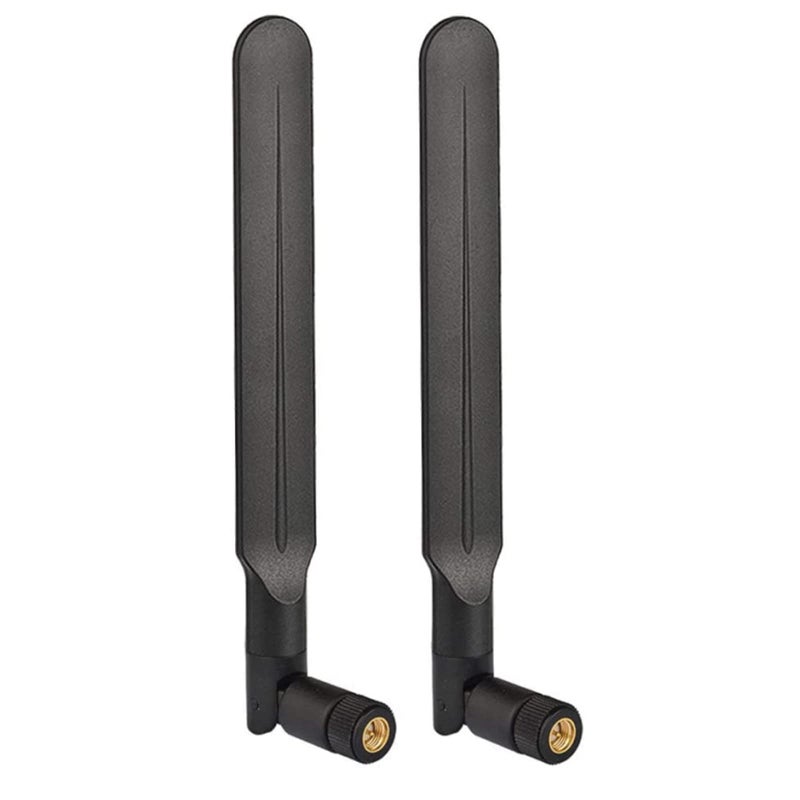 TECHTOO LTE Antenna 3G 4G Wide Band 700-2600Mhz GSM WiFi Antenna with SMA MALE Connector for CEP Router Hotspot Cellular Gateway Industrial IoT Router Trail Camera Game Camera Security Camera (2-Pack) - Image 5