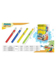 FUNFY FYWC51001 Dinosaur & Unicorn Headed 51 cm Circular Water Cannons | Pack of 4 | EVA and Foam | Thrilling Water Adventures with its Playful Design and Foamy Action | For Kids 