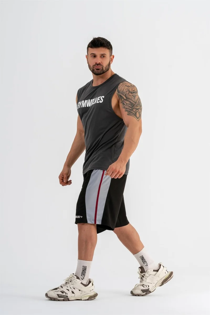 Gymwolves Men's Basketball Shorts | Black | Sports Shorts |