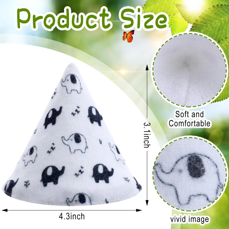 Yinkin 12 Pcs Baby Boy Pee Shield Cover Pee Tents Cap Reusable for Baby Water Absorption Diaper Changing Accessory for Boys Newborn Birthday Gift - Image 2