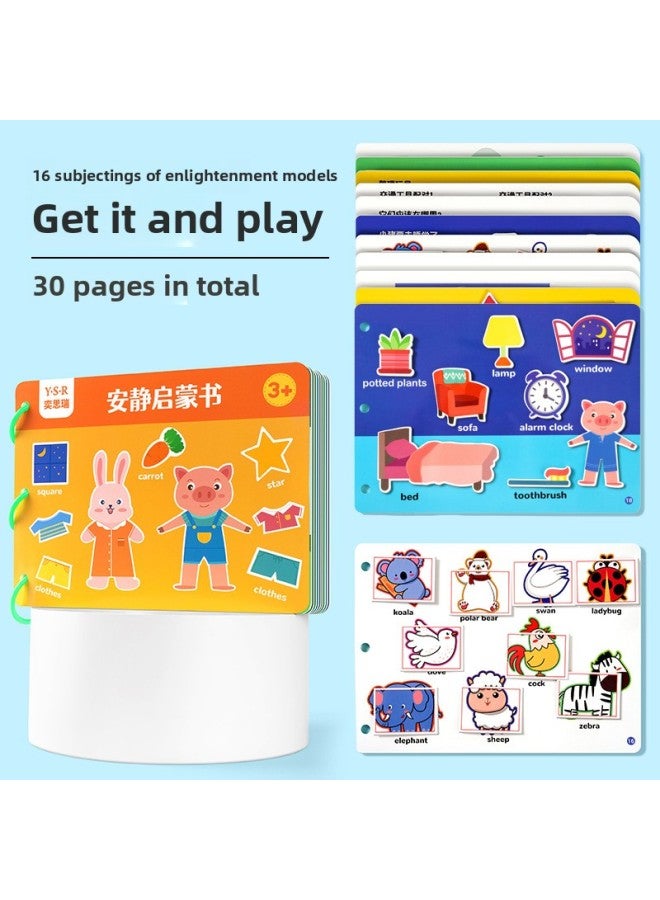 Cognitive Toys/posters/cards For Children's Learning Development-Specifications:Enlightenment Money [16 Themes, 30 Pages In Total] To Play When You Get It  - Image 1