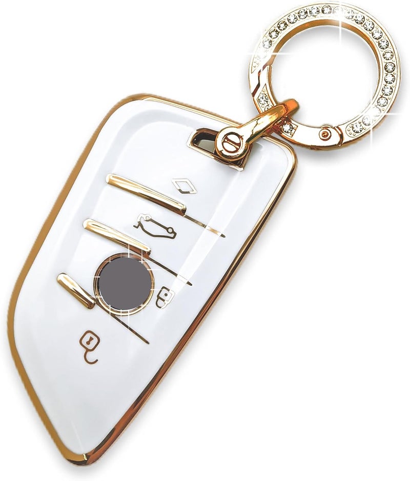 RFSRZ Bling Car Key Fob Cover for BMW - Image 1