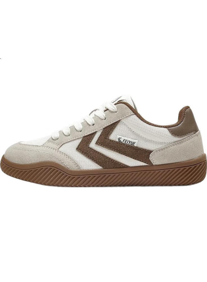 Leap Official Men'S Training Shoes Men'S Summer Breathable New Shoes Men Beige/Brown Size 43 - Image 1