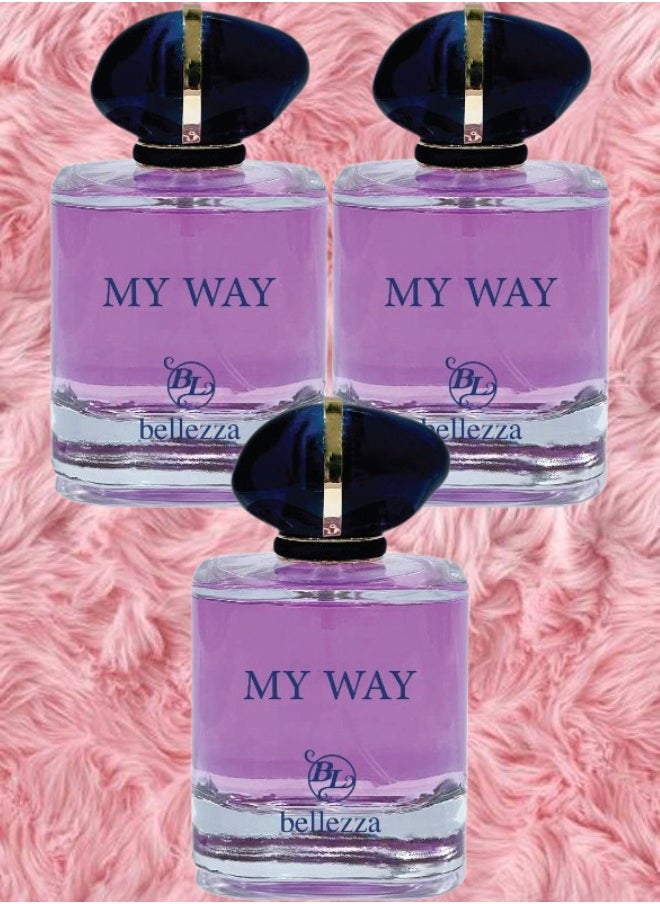bellezza - 3 Pieces My Way Perfume 90ml EDP - Image 1