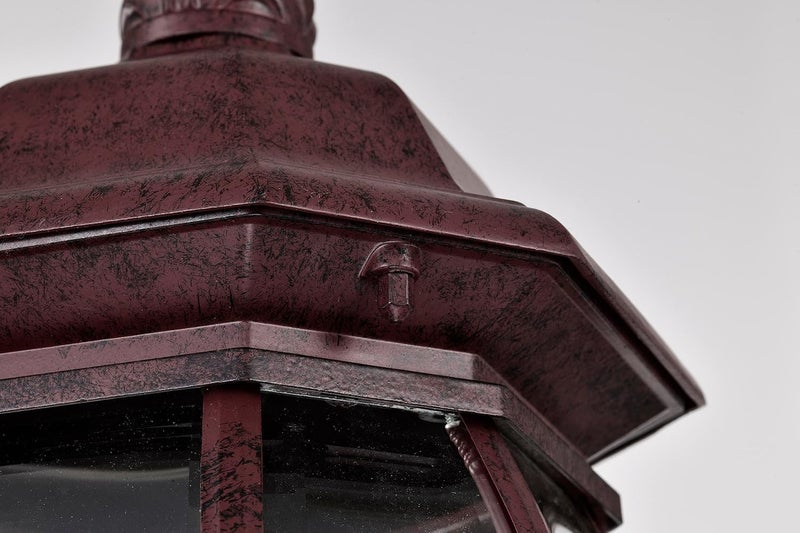 Nuvo Lighting 60/898 Traditional Three Light Post Mount from Central Park Collection in Bronze/Dark Finish - Image 3