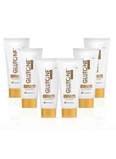 GLUTONE Face Wash; Glow & Radiance Face Wash; With Fruit Extracts; Enriched Hydrolyzed Almond Protein; Sugarbased Formula; 100Ml (Pack Of 6)  - Image 2
