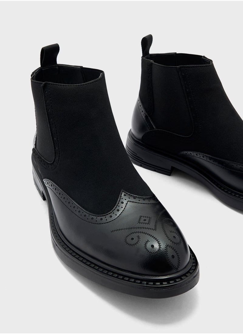Robert Wood Smat Chelsea Boots  - Image 4