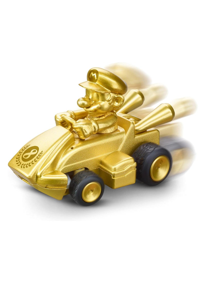Carrera RC Mario Kart Mach 8 Mario Controllable Car, Gold (11 Pieces)  - Image 1