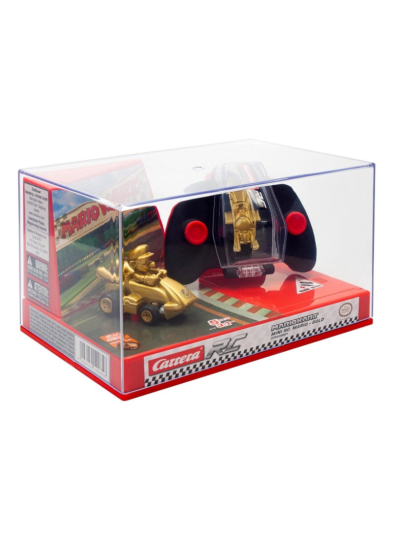 Carrera RC Mario Kart Mach 8 Mario Controllable Car, Gold (11 Pieces)  - Image 2