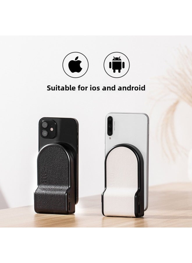 2024 Mobile Power Mobile Phone Selfie Stick Bluetooth Assistant Wireless Magnetic Charging Treasure Cross-border-Color:Emerald [bluetooth Photography Assistant Magnetic Power Bank]