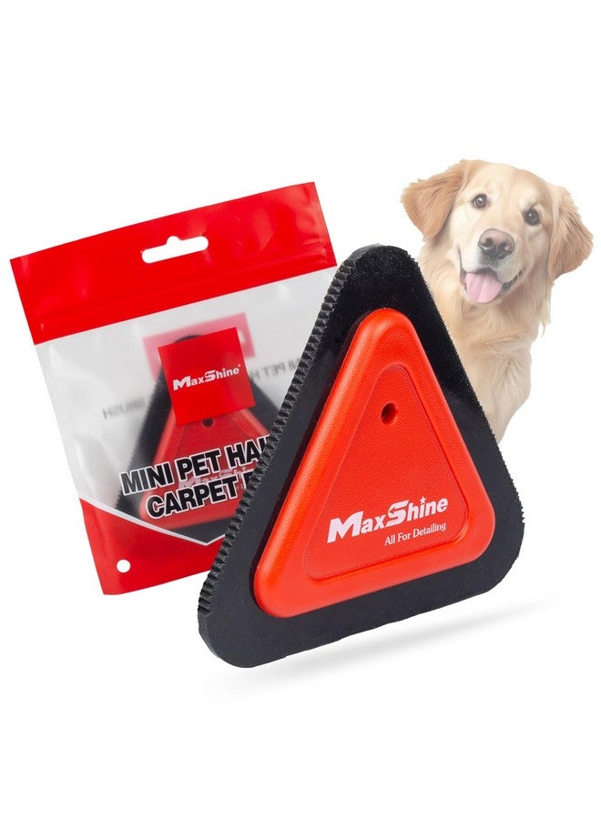 Maxshine Universal Mini Pet Hair Remover Tool - 3 Sided Teeth for Car Interior and Carpets, Dogs, Cats & More Hair Removal Brush - Easy to Clean - Premium Detailing Accessories & Supplies for Car Care - Image 1