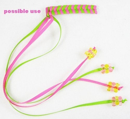 Q-YO 36yd(18x2yd) 1/8" Satin Ribbons for Hair Bows, Floral Designs, Gift Wrapping, Sewing and Crafts - Image 2