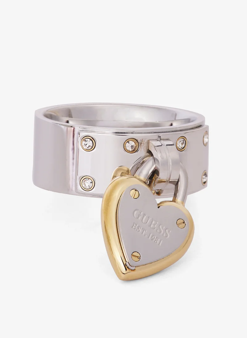 جس خاتم تعليقة قفل قلب