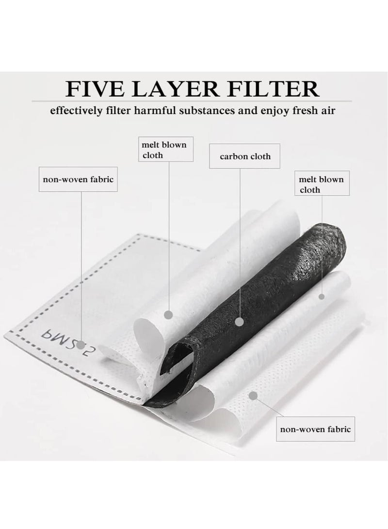 Excefore 20 Pieces PM Filters for Super Protective Face Shield - Image 2