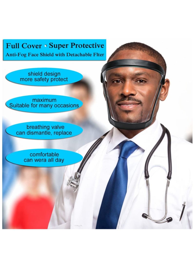 Excefore 20 Pieces PM Filters for Super Protective Face Shield - Image 3