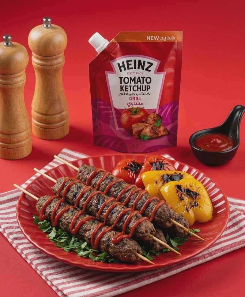 Heinz Tomato Ketchup Flavors (Grill & Pickle) - 4 Pack (125g Each) - Image 2